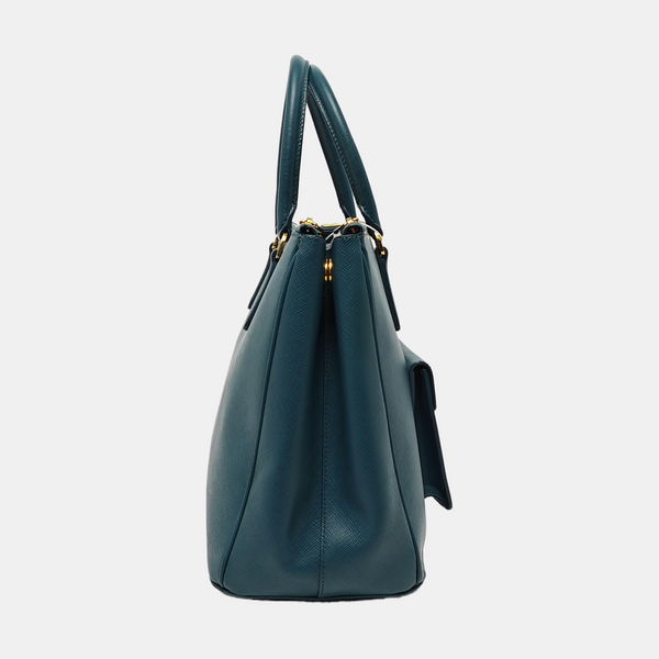 Galleria Saffiano Calfskin Green