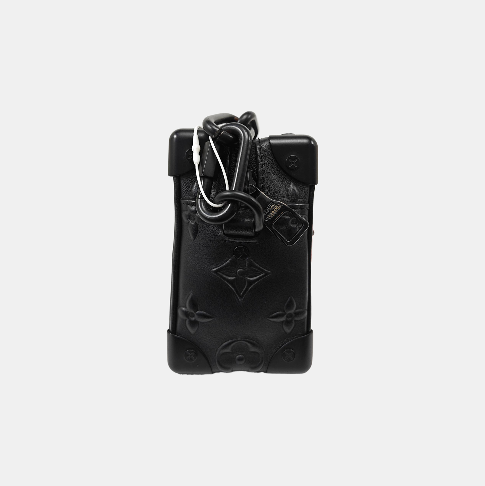 SOFT TRUNK Mini Calfskin Black