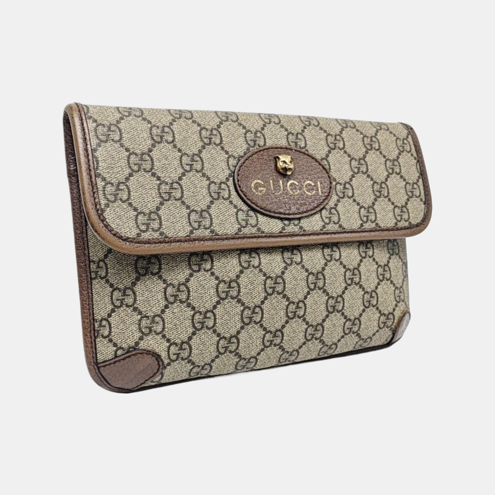 Neo Vintage Monogram Coated Canvas Beige