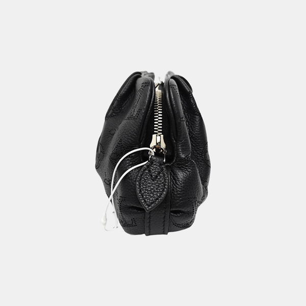 SCALA Mini Monogram Calfskin Black