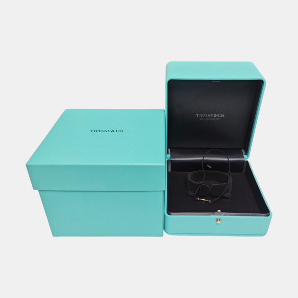 Tiffany T Fabric Black Bracelet