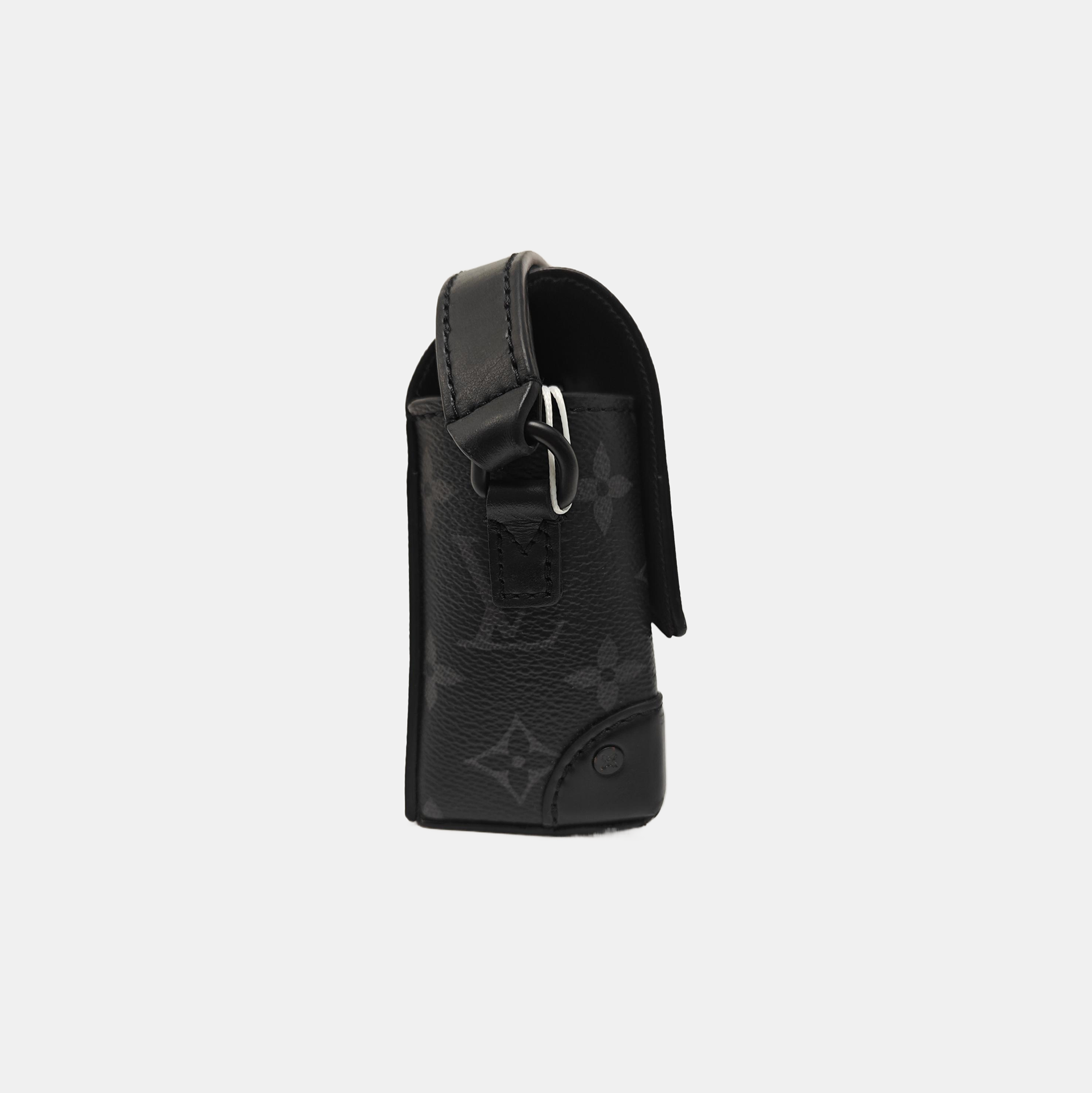 STEAMER Mini Monogram Coated Canvas Black