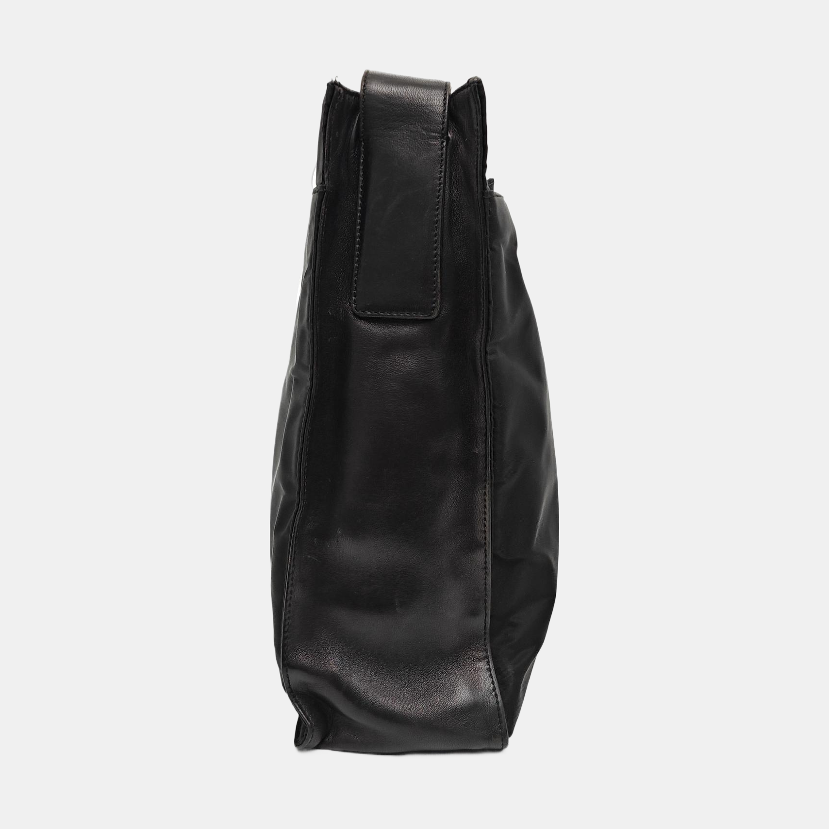 Nylon Shoulder Bag Black