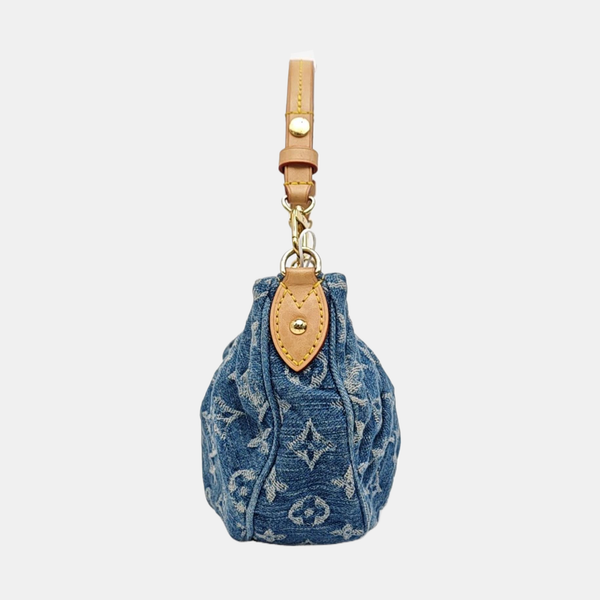 Pochette Valley Monogram Denim Blue