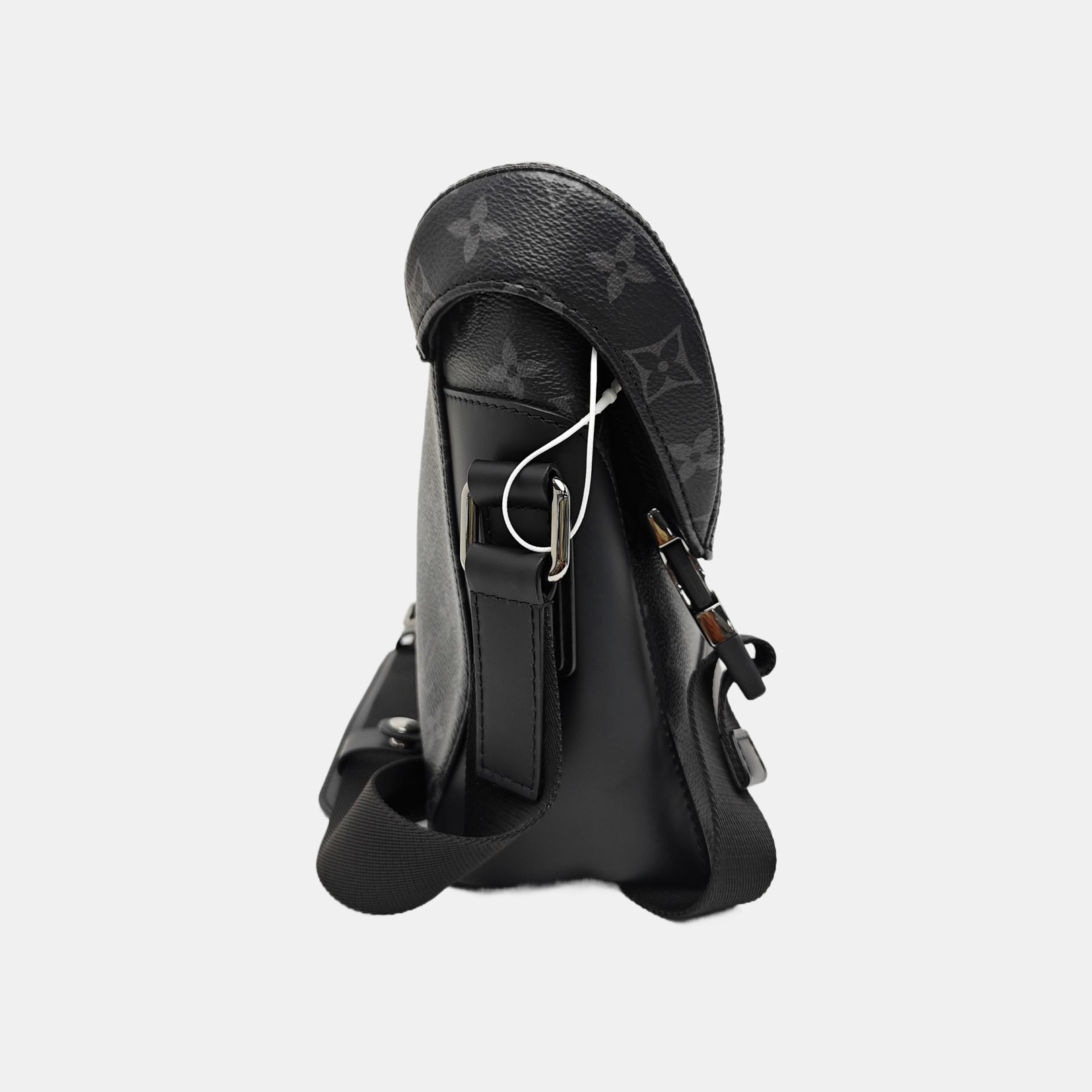 VOYAGER PM Monogram Coated Canvas Black