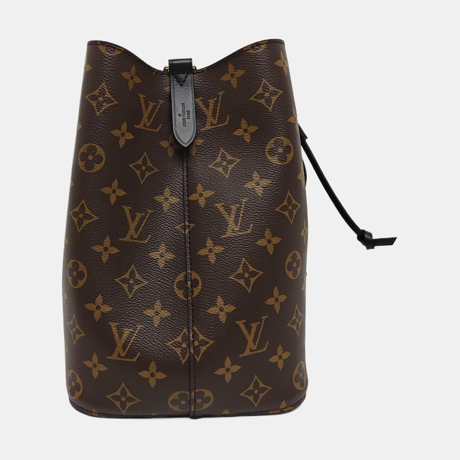 NÉONOÉ MM Monogram Coated Canvas Brown