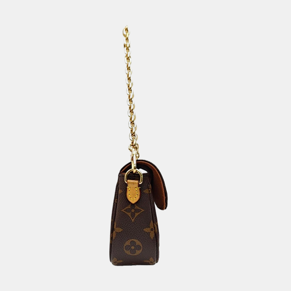 IVY Monogram Coated Canvas Brown