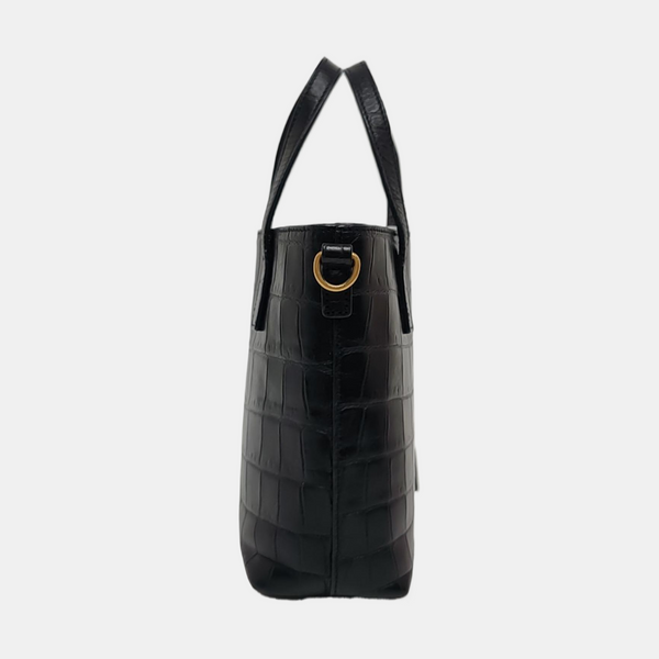 Calfskin Tote Bag Black