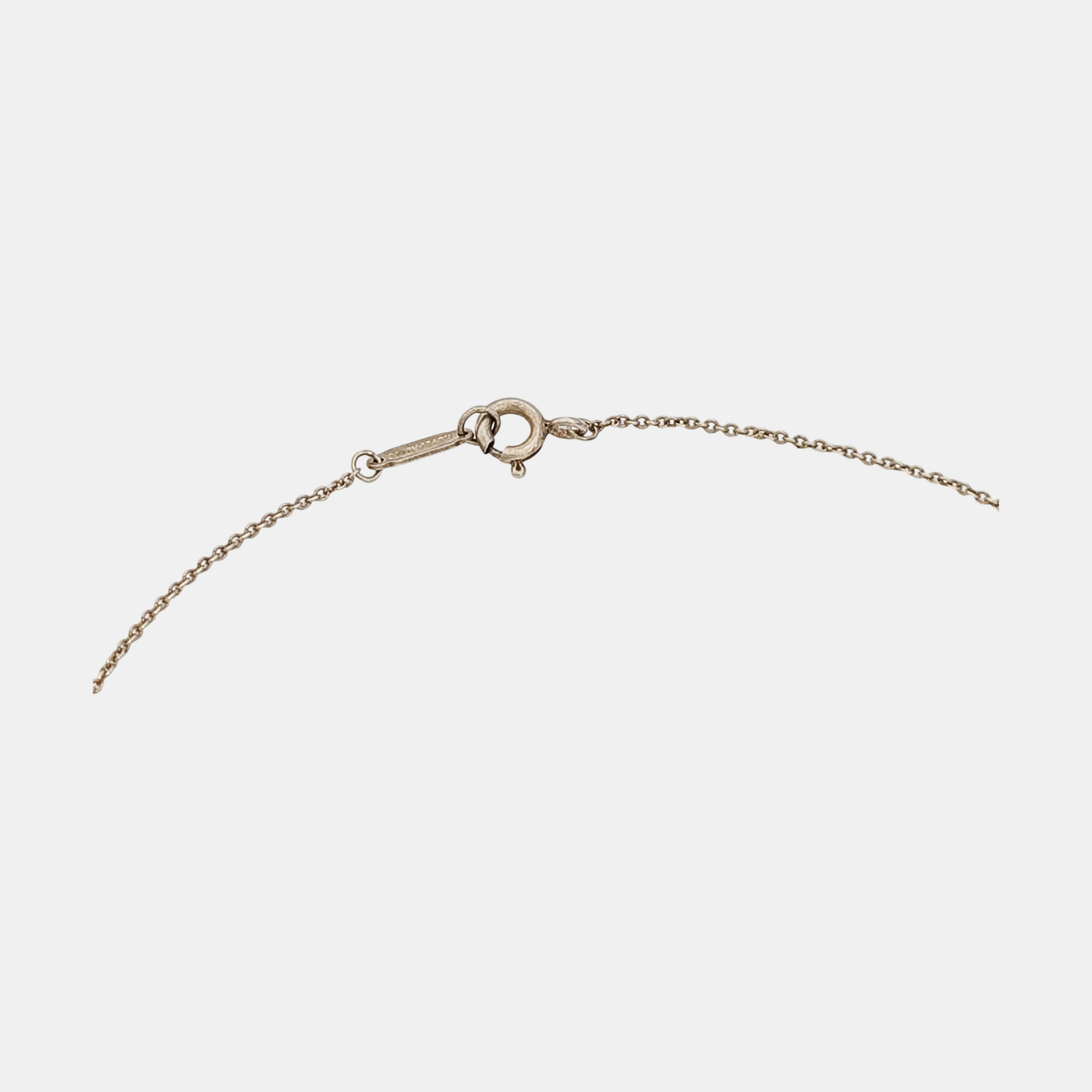 Tiffany Keys 18k Gold Silver Necklace