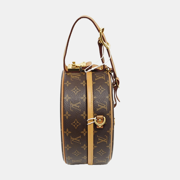 BOITE CHAPEAU PM Monogram Coated Canvas Brown