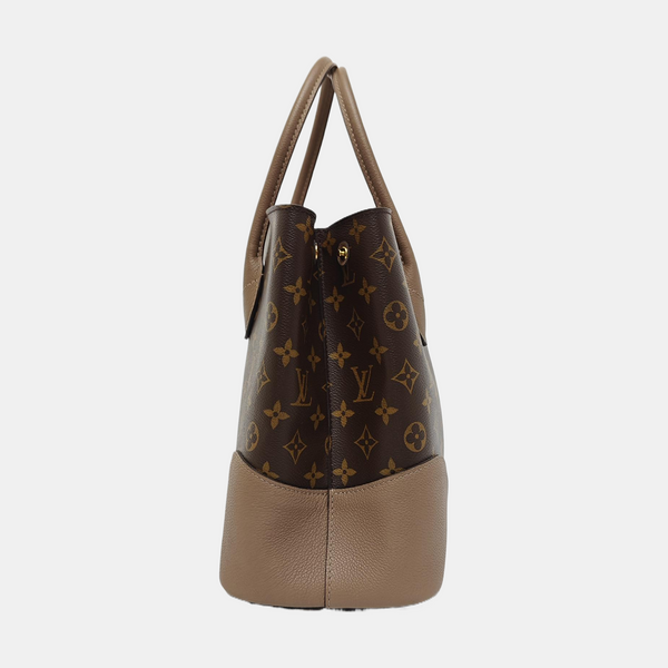 FLANDRIN Monogram Coated Canvas Brown