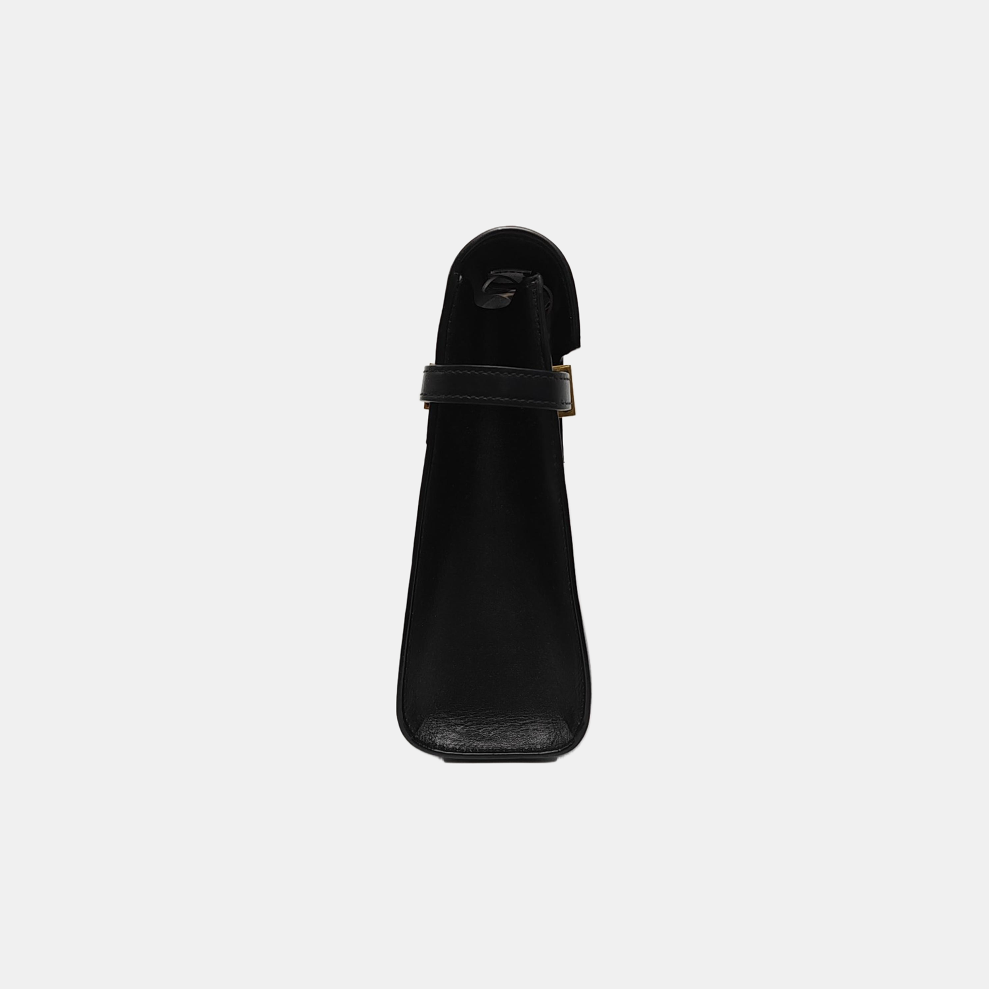MANHATTAN Medium Calfskin Black