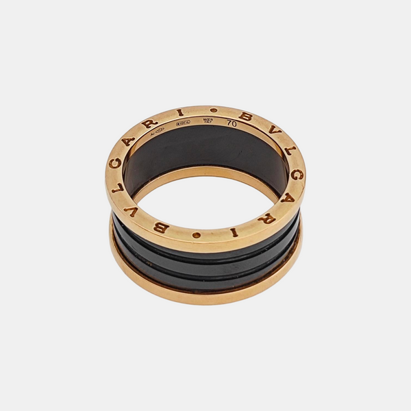 B.ZERO1 18k Rose Gold Ring EU 70