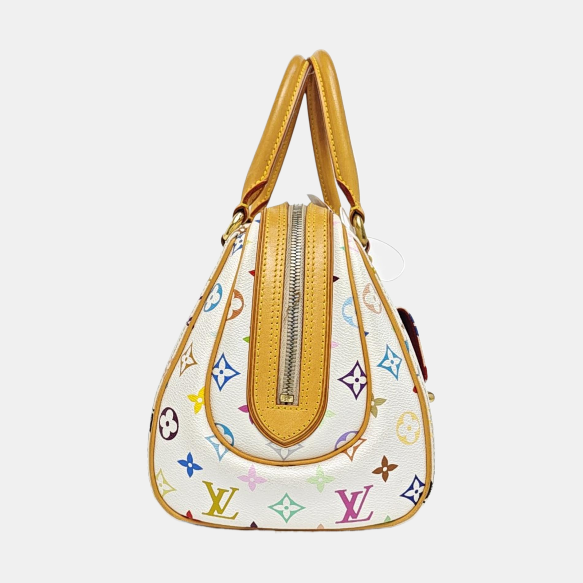 LV × TM PRISCILLA Monogram Coated Canvas White