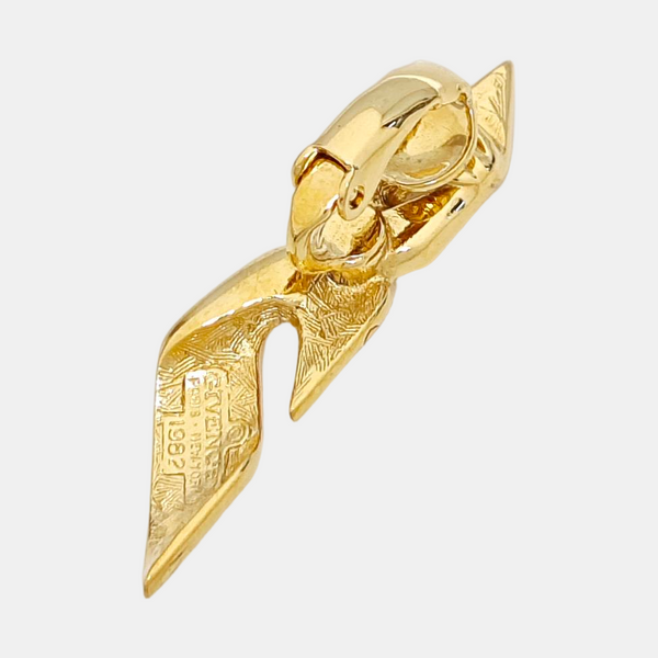Metal Gold Clip On Earrings