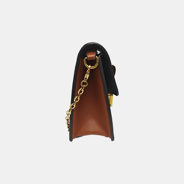 DAUPHINE WOC Monogram Coated Canvas Brown