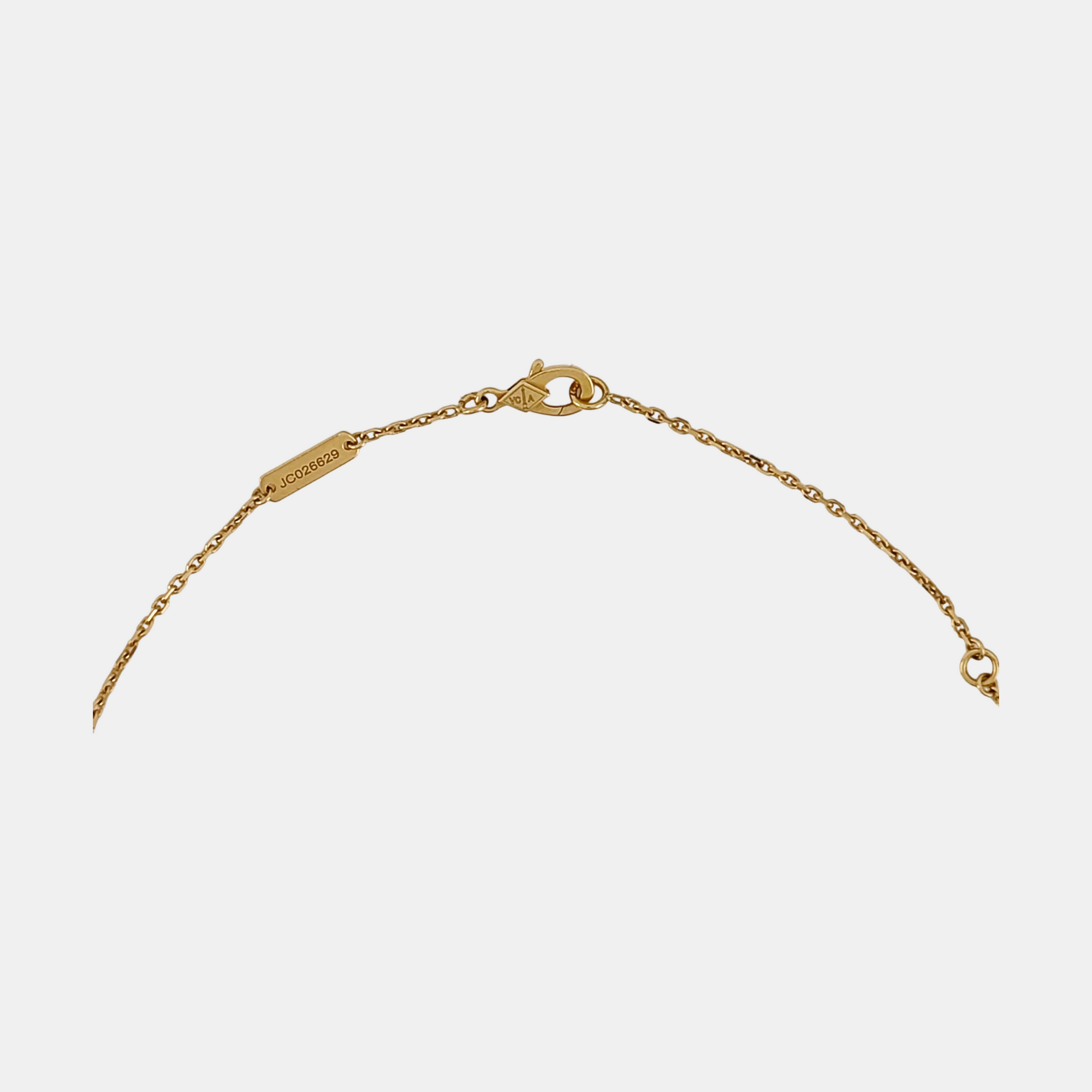 Vintage Alhambra 18k Gold Necklace