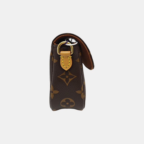 IVY Monogram Coated Canvas Brown