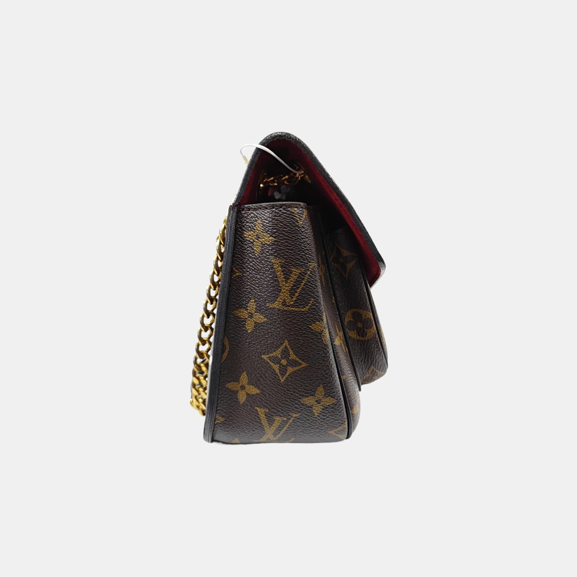 PASSY Monogram Coated Canvas Brown