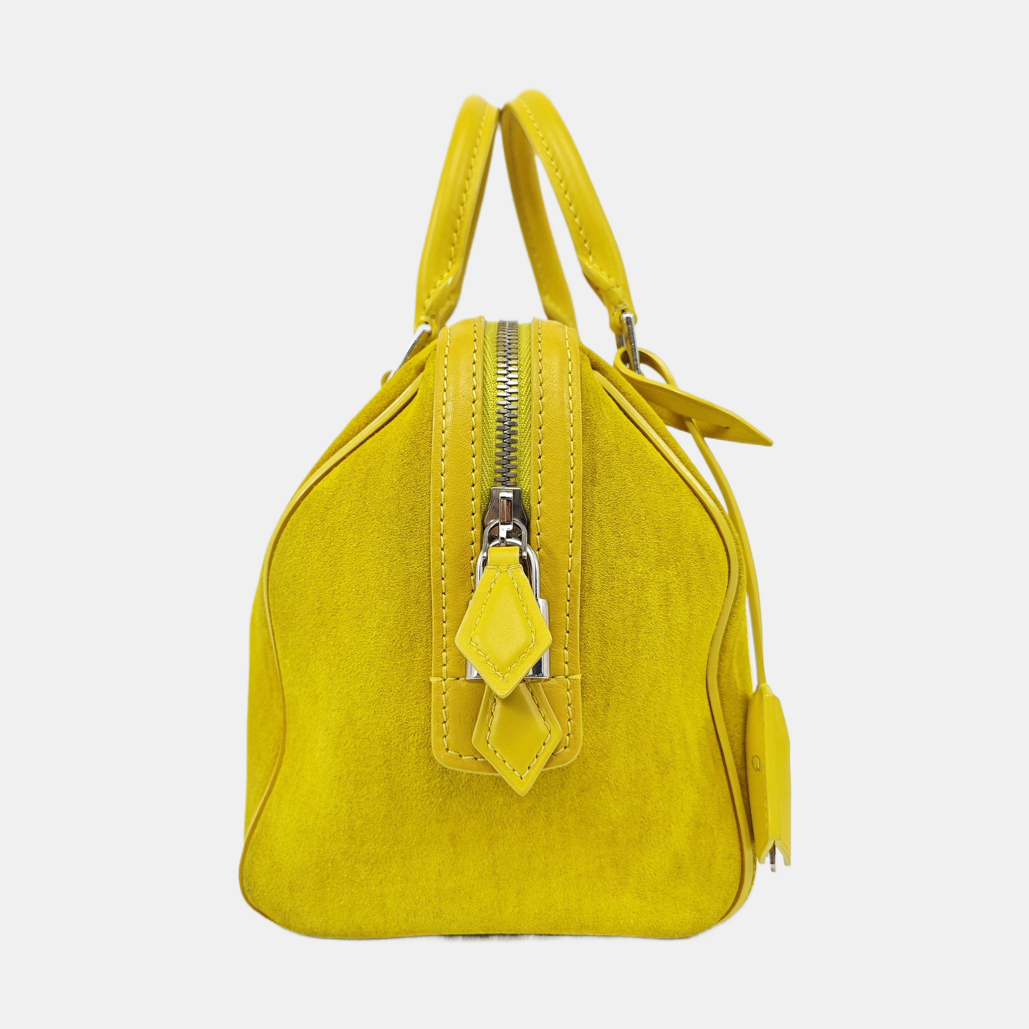 SPEEDY CUBE PM Damier Calfskin Yellow