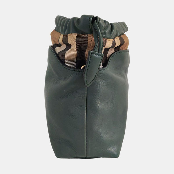 Crush Calfskin Green