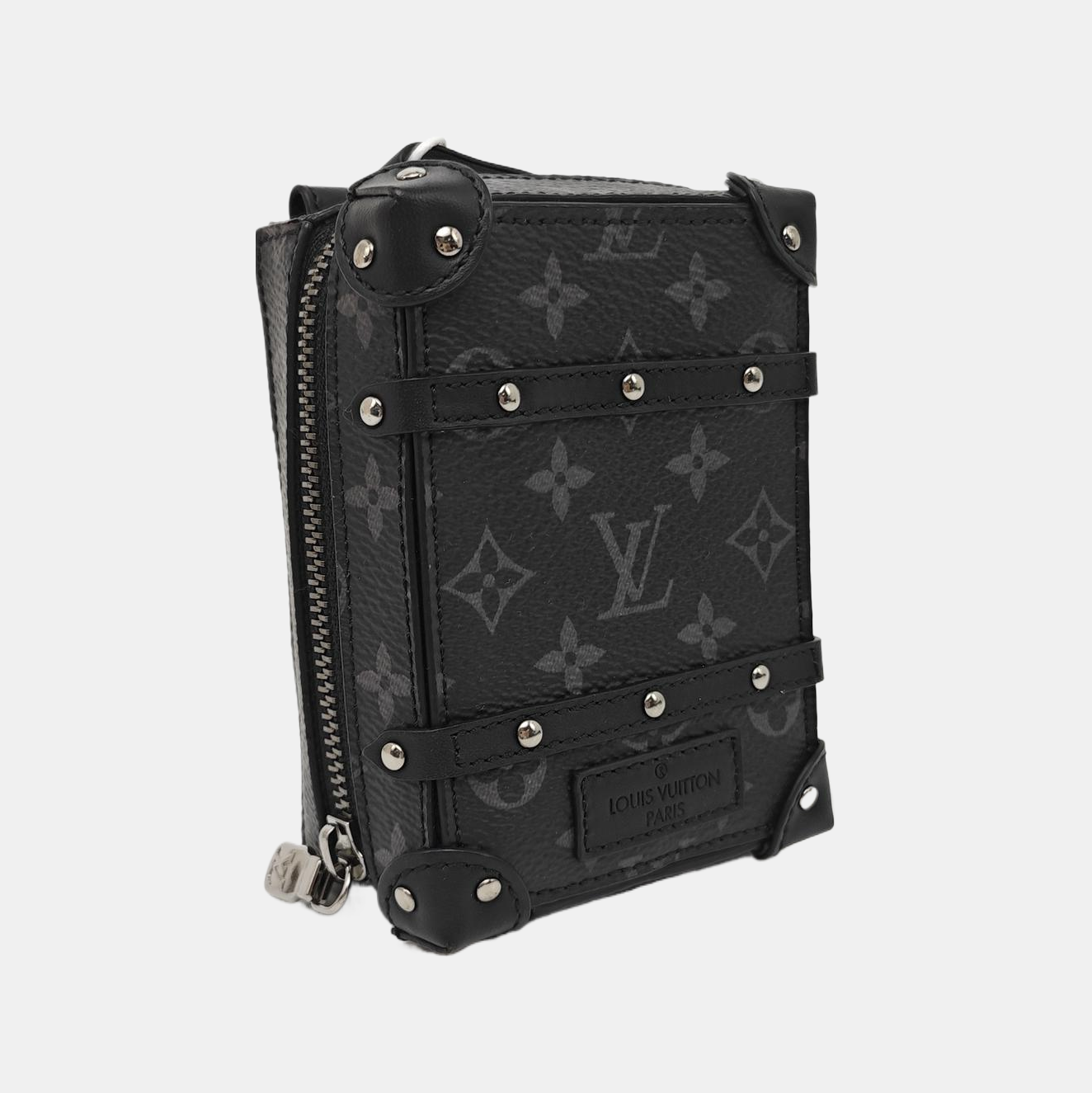 SOFT TRUNK Monogram Coated Canvas Black