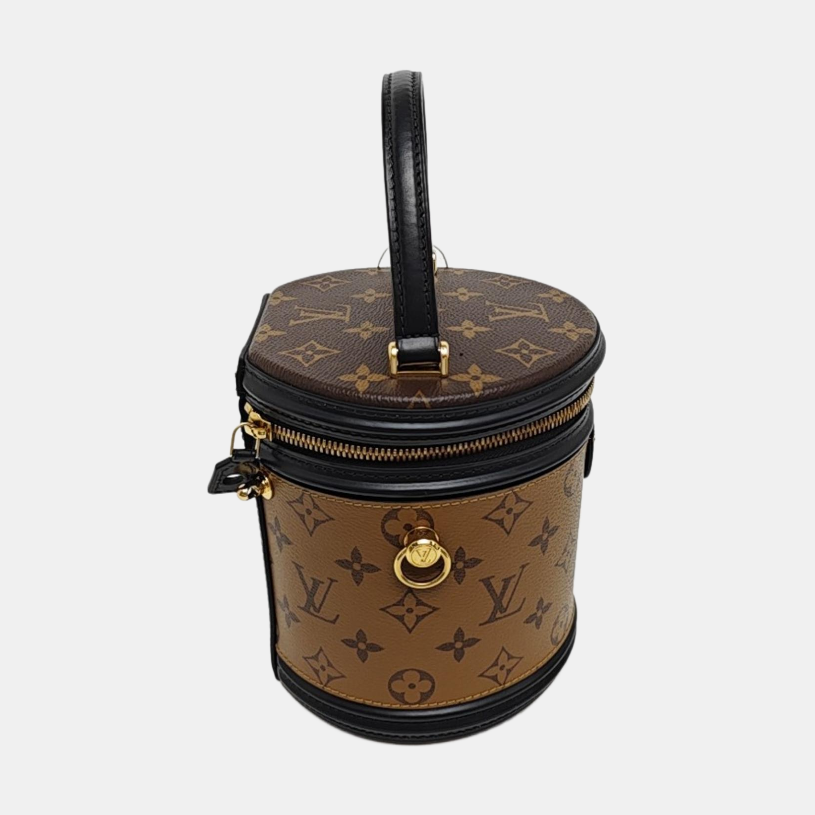 CANNES PM Monogram Coated Canvas Brown