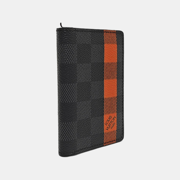 Damier Graphite Coated Canvas Wallet Gray