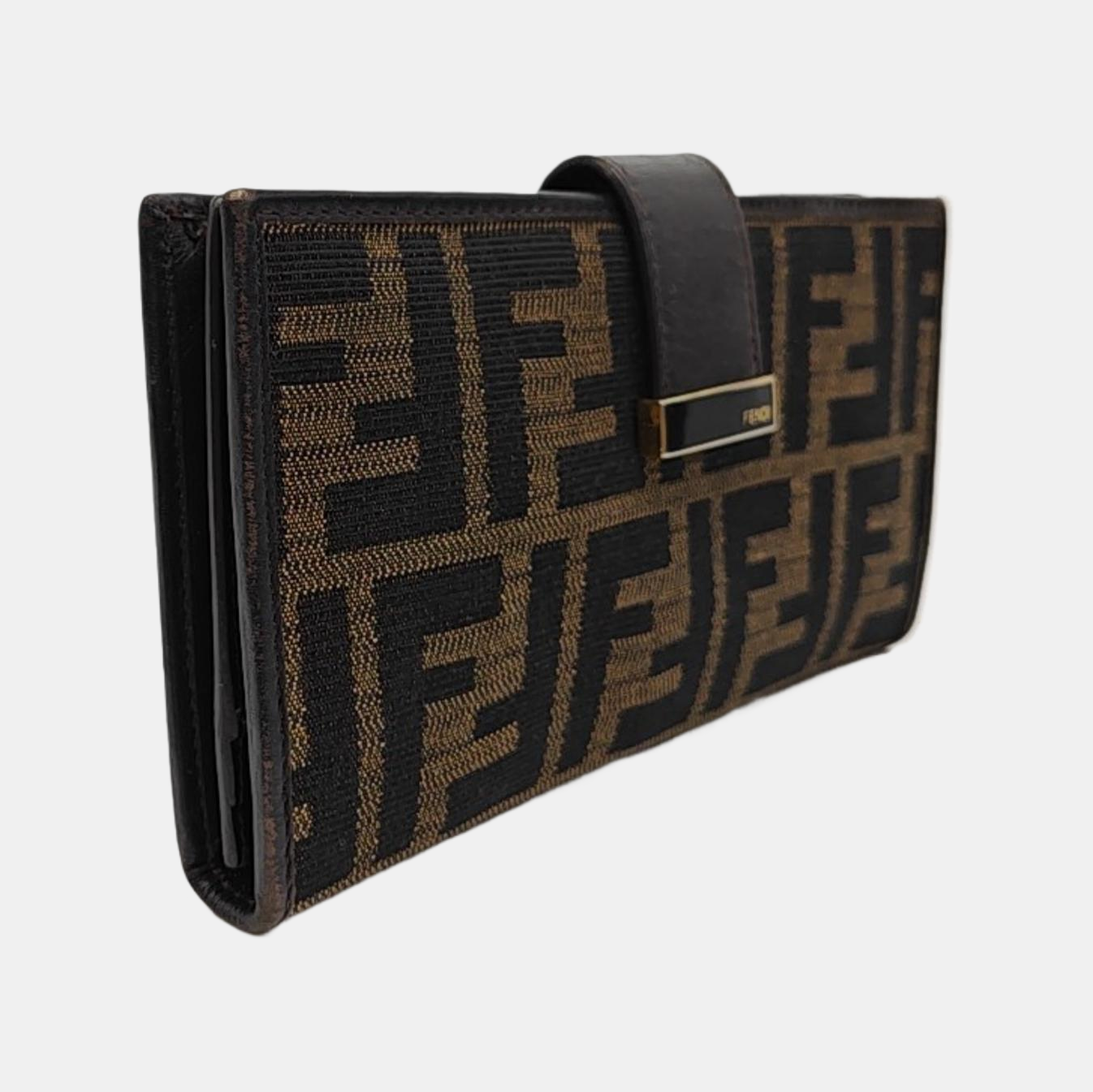 Monogram Canvas Wallet Brown
