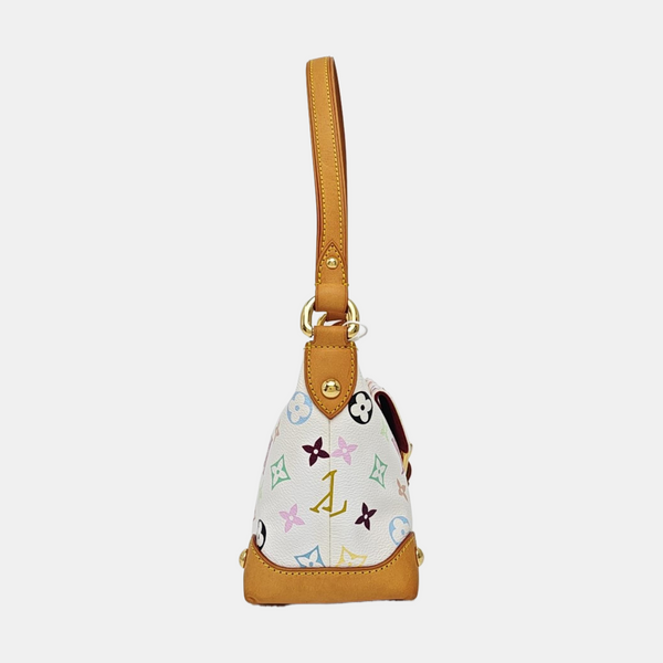 LV × TM ELIZA Monogram Coated Canvas White