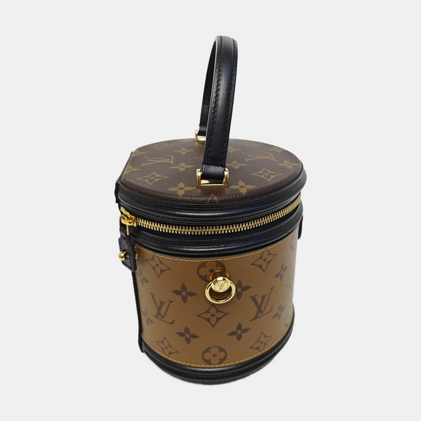CANNES PM Monogram Coated Canvas Brown