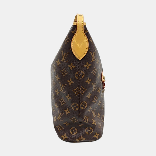 Line Up Monogram Coated Canvas Brown