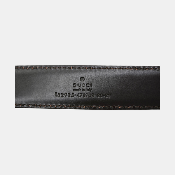 Leather Belt White