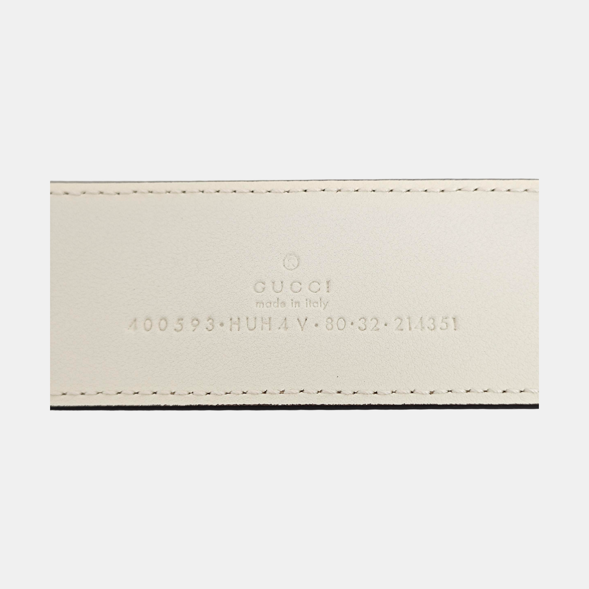 Coated Canvas Belt Beige