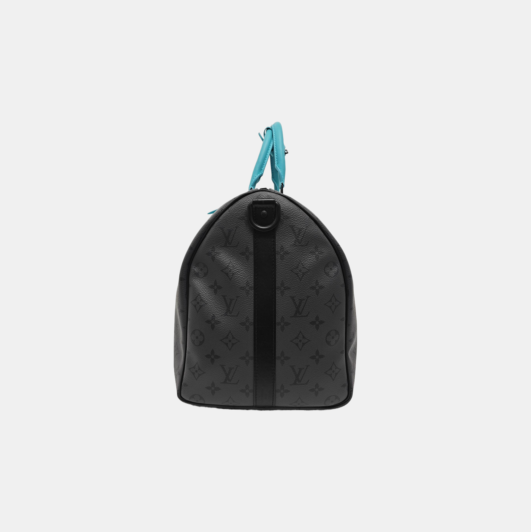 KEEPALL 45 Monogram Coated Canvas Gray