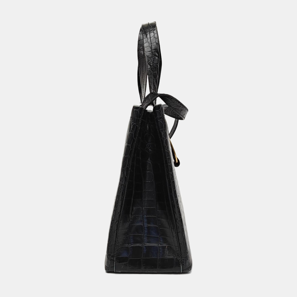 Calfskin Tote Bag Black