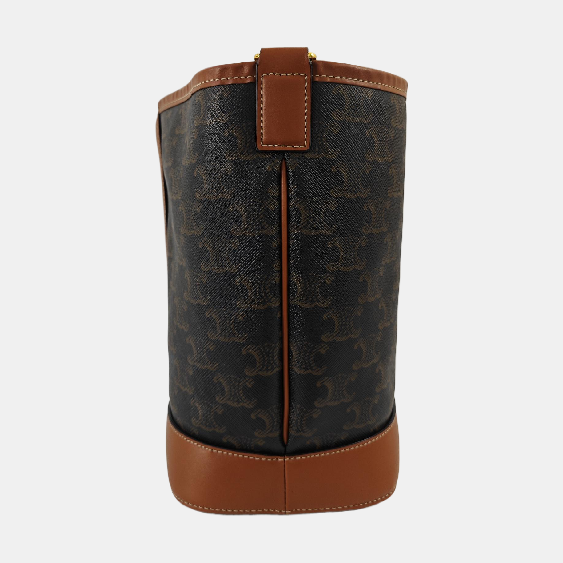 TRIOMPHE CANVAS Small Coated Canvas Brown