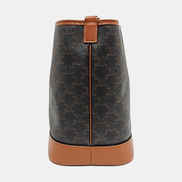 TRIOMPHE CANVAS Medium Coated Canvas Brown