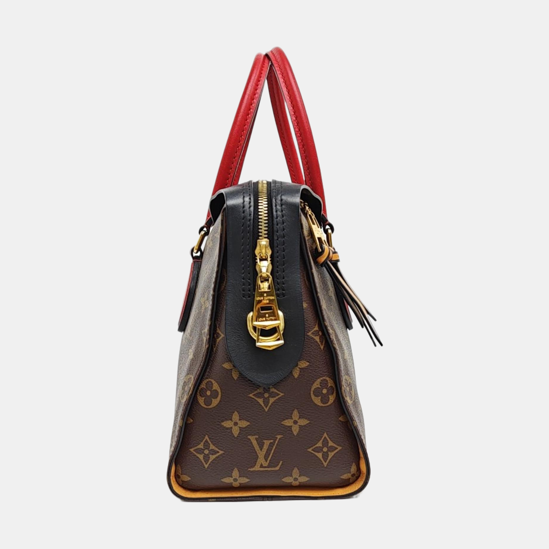 TUILERIES Monogram Coated Canvas Brown