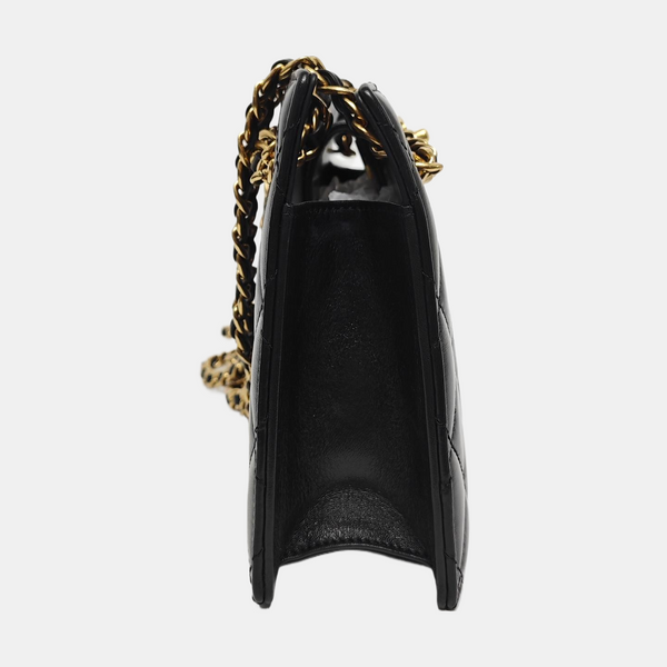 Quilted Lambskin Small Black