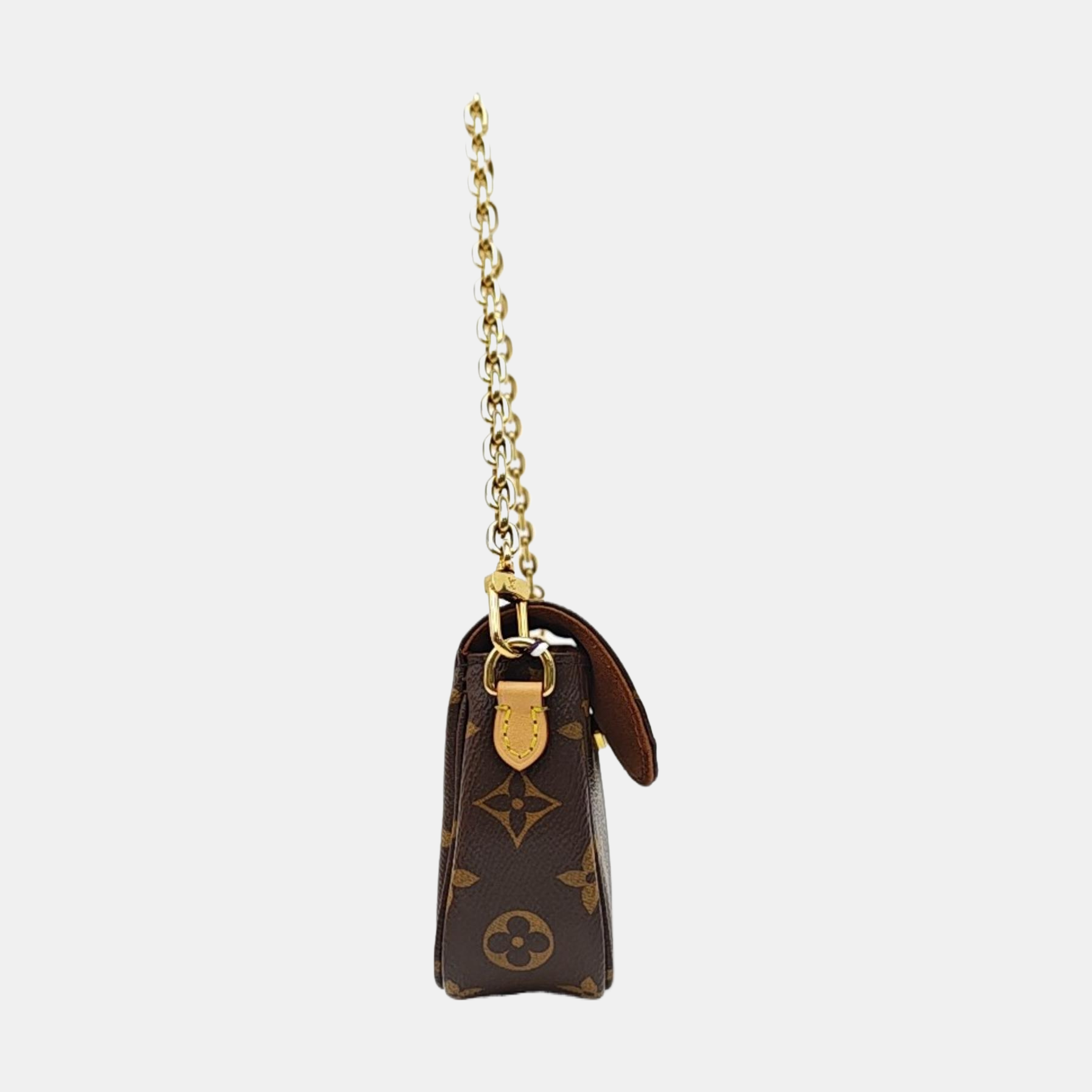 IVY Monogram Coated Canvas Brown