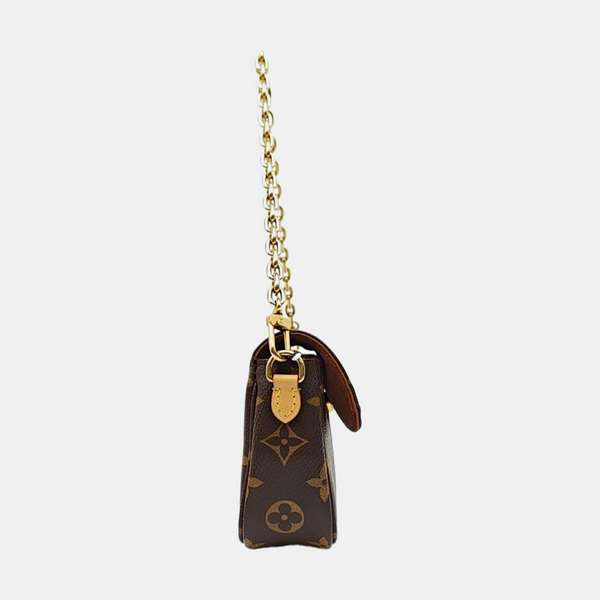 IVY Monogram Coated Canvas Brown
