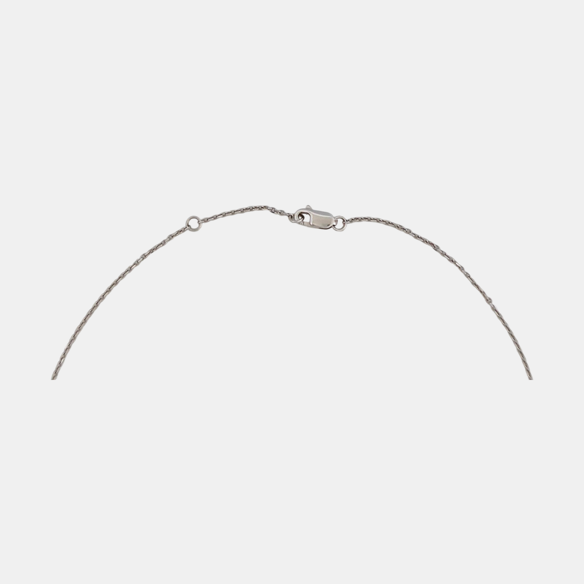 Force 10 18k White Gold Silver Necklace