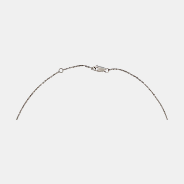 Force 10 18k White Gold Silver Necklace