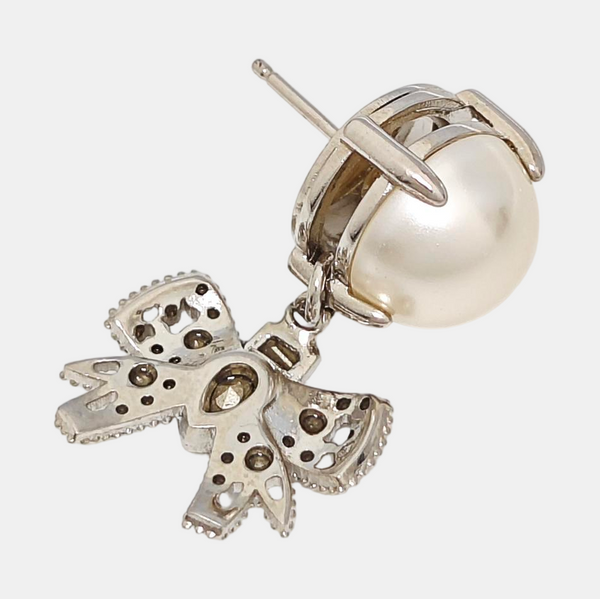Metal Silver Earrings