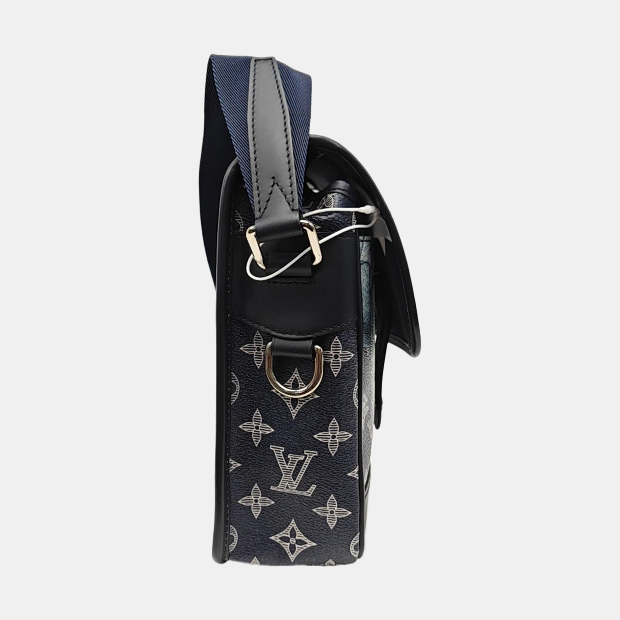 CHAPMAN SAVANE BB Monogram Coated Canvas Blue