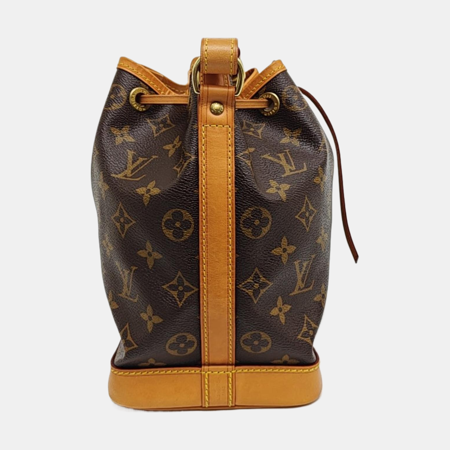 NOÉ BB Monogram Coated Canvas Brown