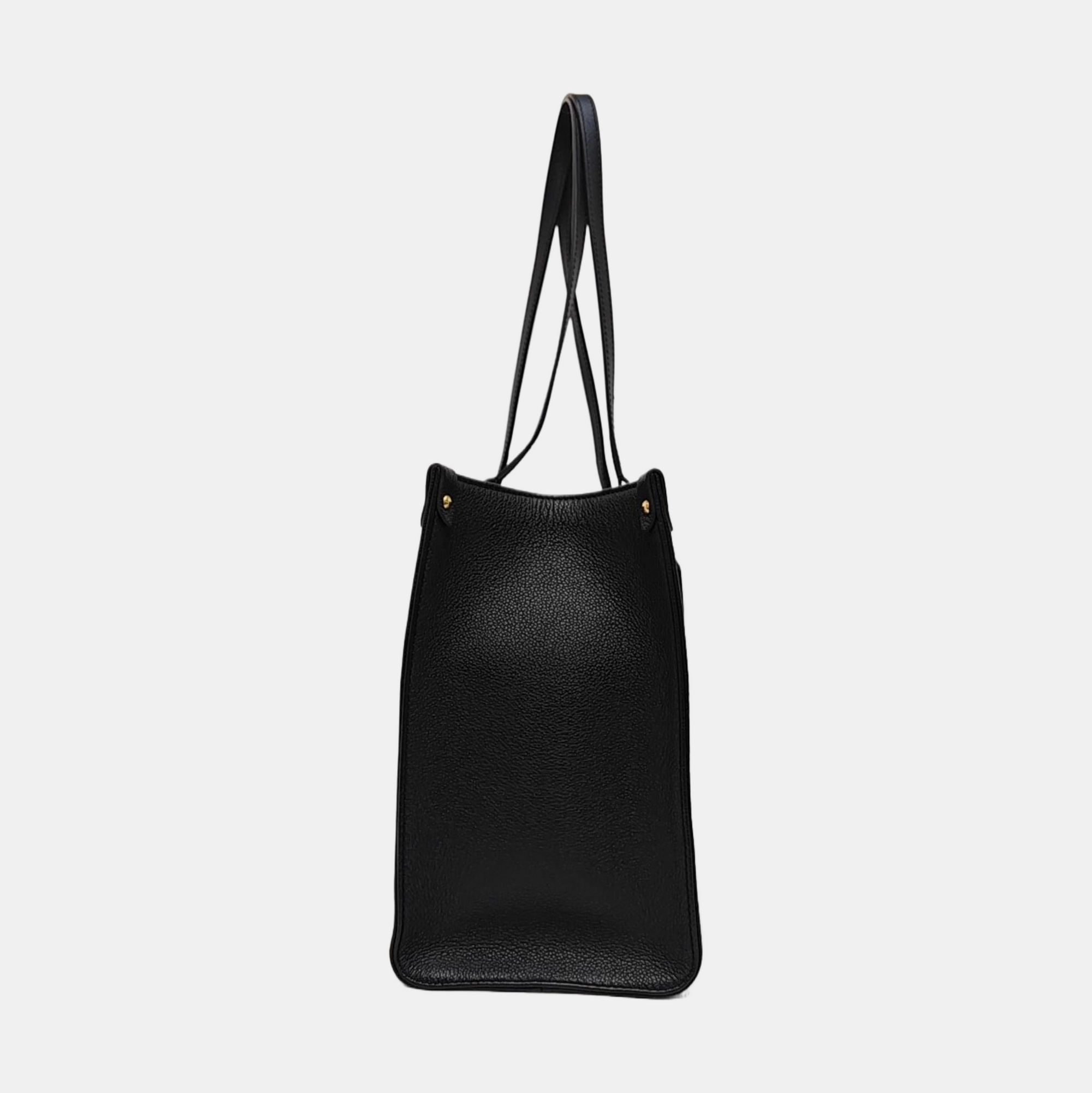 ONTHEGO MM Monogram Calfskin Black