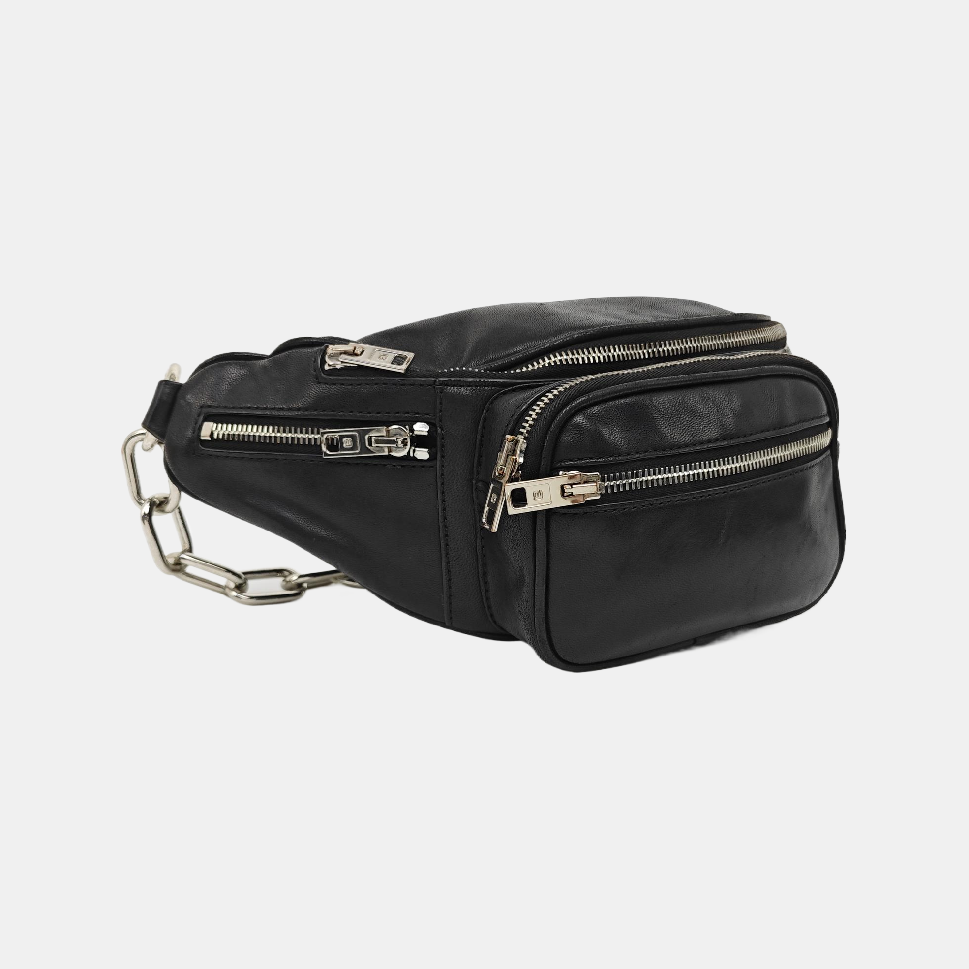 Lambskin Belt Bag Medium Black