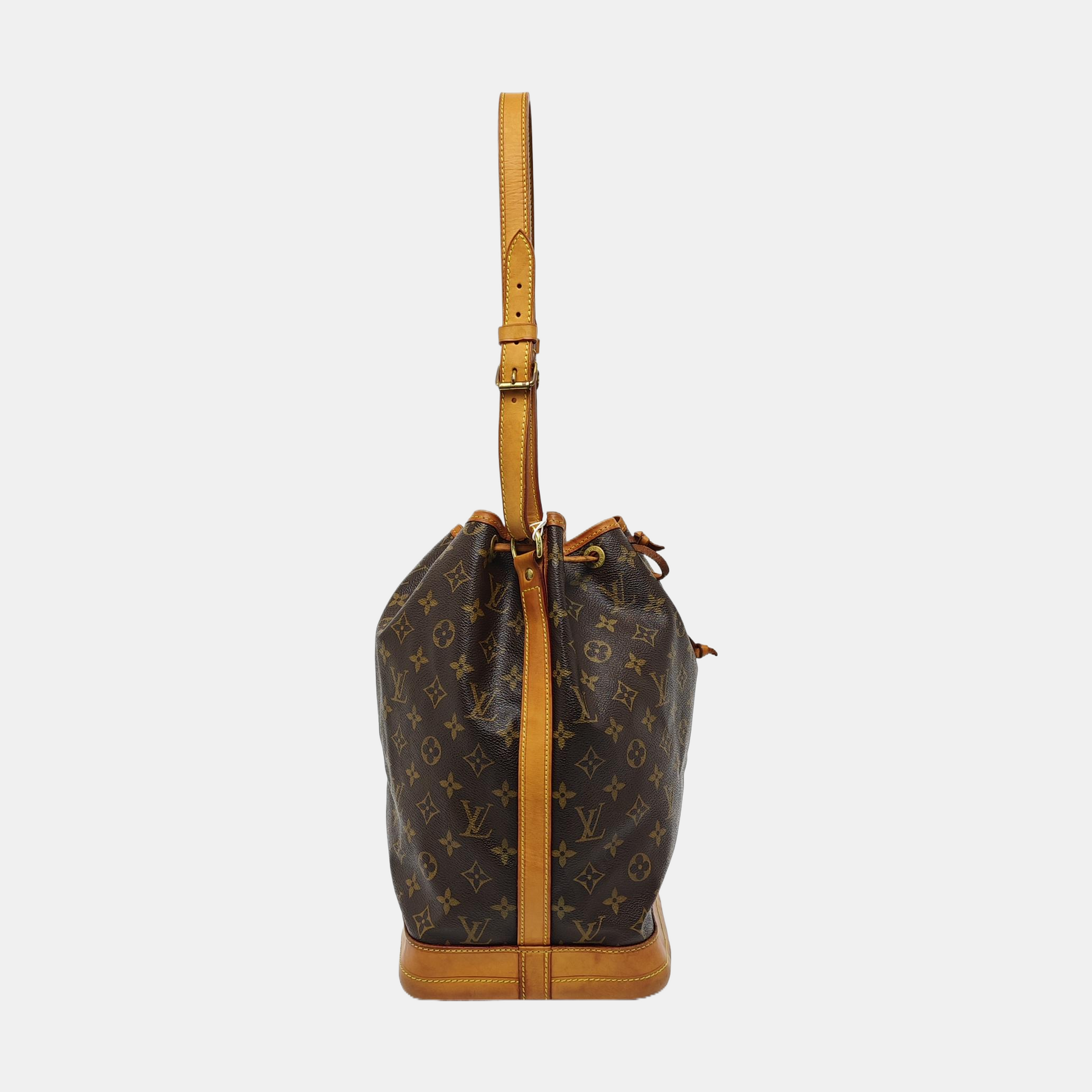 NOÉ GM Monogram Coated Canvas Brown